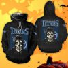NFL Tennessee Titans Halloween Misfit Zip Up Hoodie