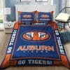NCAA Auburn Tigers Navy Blue Orange Bedding Set