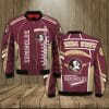 NCAA Florida State Seminoles Garnet Gold Bomber Jacket