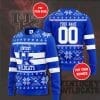 NCAA Kentucky Wildcats Custom Name Number Ugly Christmas Sweater