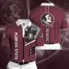 NCAA Florida State Seminoles Garnet White Polo Shirt