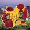 NCAA USC Trojans Cardinal Achmed Gold Pullover Hoodie