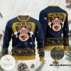 NCAA Notre Dame Fighting Irish Navy Blue Ugly Christmas Sweater