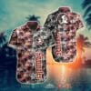 NCAA Florida State Seminoles Coconut Tree Garnet Grey Hawaiian Shirt