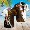 NCAA Texas Longhorns Dark Orange White Hawaiian Shirt