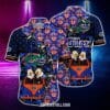 NCAA Florida Gators Mickey Blue Black Hawaiian Shirt