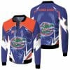 NCAA Florida Gators Blue Orange Thunder Bomber Jacket