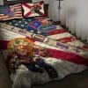 NCAA Florida Gators American Flag Mascot Bedding Set