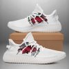 NCAA Arkansas Razorbacks Tearing Open Logo Yeezy Boost Sneakers