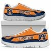 NCAA Auburn Tigers Custom Name Orange Blue Running Shoes