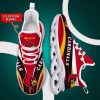 NCAA Louisville Cardinals Custom Name Red Max Soul Shoes V2