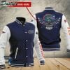 NCAA Florida Gators Custom Name Navy Blue Baseball Jacket