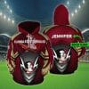 NCAA Florida State Seminoles Custom Name Garnet Gold Pullover Hoodie