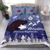 NCAA Arkansas Razorbacks Merry Christmas Gift Bedding Set