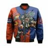 NCAA Florida Gators Orange Blue Mascot Bomber Jacket