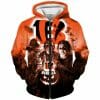 NFL Cincinnati Bengals Halloween Night Zip Up Hoodie