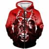 NFL Tampa Bay Buccaneers Halloween Night Zip Up Hoodie