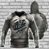 NCAA Notre Dame Fighting Irish Silver Knight Pullover Hoodie