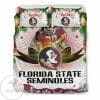 NCAA Florida State Seminoles Merry Christmas Bedding Set