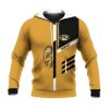 NCAA Missouri Tigers Custom Text Gold Black Pullover Hoodie