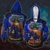 NCAA Florida Gators Jack Skellington Halloween Zip Up Hoodie