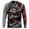 NCAA Oklahoma Sooners Custom Name Number Skull Grey Crimson Sweatshirt