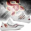 NCAA USC Trojans White Scratch Yeezy Boost Sneakers