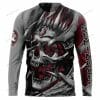 NCAA Florida State Seminoles Custom Name Number Skull Sweatshirt