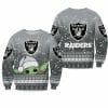 NFL Las Vegas Raiders Baby Yoda Christmas Sweatshirt