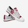 NCAA Oklahoma Sooners Silver Crimson Low Top Shoes