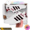 NCAA South Carolina Gamecocks White Black Stan Smith Shoes