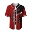 NCAA South Carolina Gamecocks Custom Text Red Black Baseball Jersey