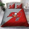 NFL Tampa Bay Buccaneers Grey Red Bedding Set