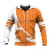 NCAA Tennessee Volunteers Orange White Zip Up Hoodie