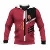 NCAA USC Trojans Custom Text Cardinal Black Pullover Hoodie