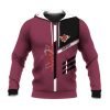 NCAA Virginia Tech Hokies Custom Text Maroon Black Pullover Hoodie