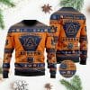 NCAA Auburn Tigers Blue Orange Ugly Christmas Sweater