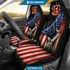 NFL Cincinnati Bengals America Flag Car Seat Covers