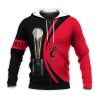 NCAA Cincinnati Bearcats Custom Text Champions Zip Up Hoodie