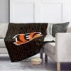 NFL Cincinnati Bengals Black Orange Fleece Blanket