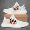 NFL Cincinnati Bengals White Orange Yeezy Boost Sneakers