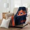 NCAA Auburn Tigers Navy Blue Orange Fleece Blanket
