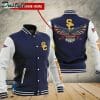 NCAA USC Trojans Custom Name Blue Baseball Jacket