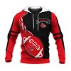 NCAA Louisville Cardinals Red Black Pullover Hoodie