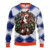 NCAA Florida Gators Pug Dog Candy Ugly Christmas Sweater