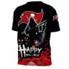 NFL Tampa Bay Buccaneers Black Halloween T-Shirt