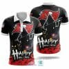 NFL Tampa Bay Buccaneers Black Halloween Polo Shirt