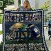 NCAA Notre Dame Fighting Irish Legends Quilt Blanket
