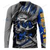 NCAA UCLA Bruins Custom Name Number Skull Sweatshirt