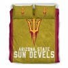 NCAA Arizona State Sun Devils Gold Bedding Set